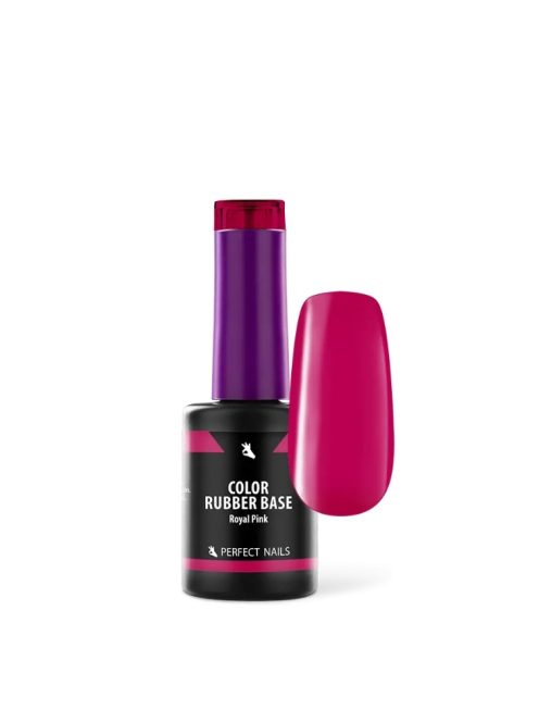 Color Rubber Base Gel - Színezett Alapzselé 8ml - Royal Pink